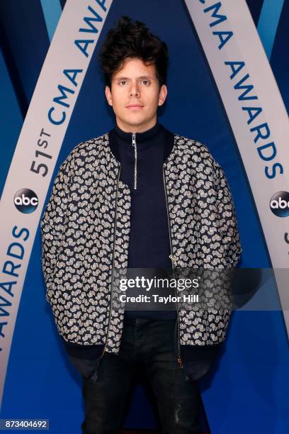 Rudy Mancuso attends the 51st annual CMA Awards at the Bridgestone Arena on November 8, 2017 in Nashville, Tennessee.