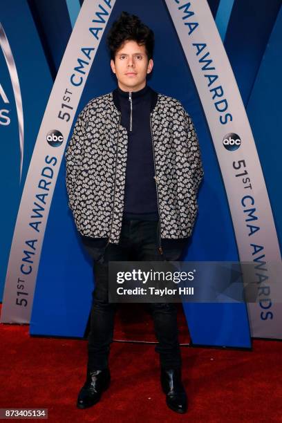 Rudy Mancuso attends the 51st annual CMA Awards at the Bridgestone Arena on November 8, 2017 in Nashville, Tennessee.