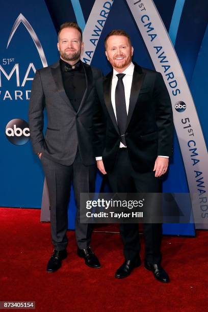 Shane McAnally attends the 51st annual CMA Awards at the Bridgestone Arena on November 8, 2017 in Nashville, Tennessee.