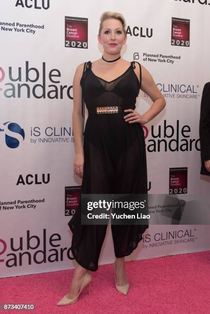 Annaleigh Ashford attends "Double Standards" benefit concert celebrating Women's Rights at Town Hall on November 12, 2017 in New York City.