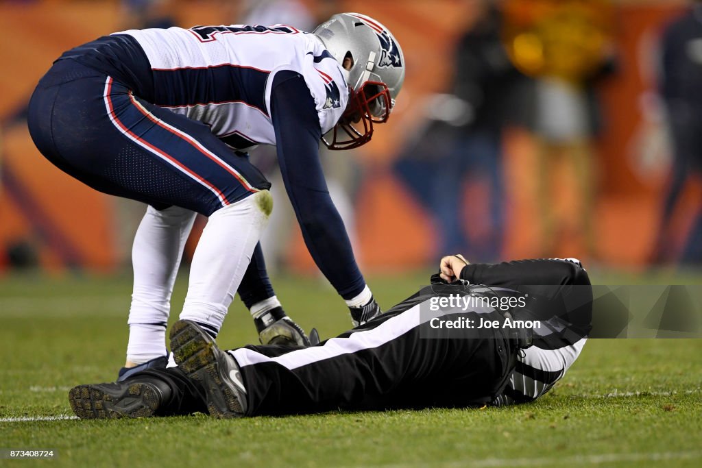 Denver Broncos vs. against the New England Patriots, NFL Week 10