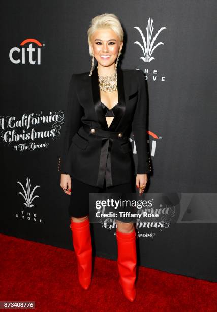 Agnez Mo at A California Christmas at the Grove Presented by Citi on November 12, 2017 in Los Angeles, California.