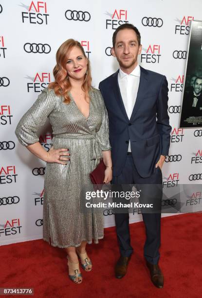 Nicholas Arioli and his wife Elizabeth attend the screening of "The Disaster Artist" at AFI FEST 2017 Presented By Audi at TCL Chinese Theatre on...