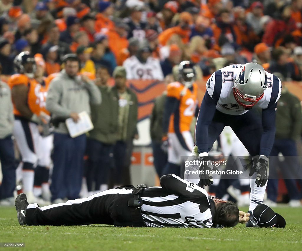 New England Patriots Vs Denver Broncos At Sports Authority Field At Mile High Stadium