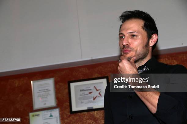 Jake Helgren attends the Premiere Of MarVista Entertainment's "Wedding Wonderland" on November 12, 2017 in Los Angeles, California.