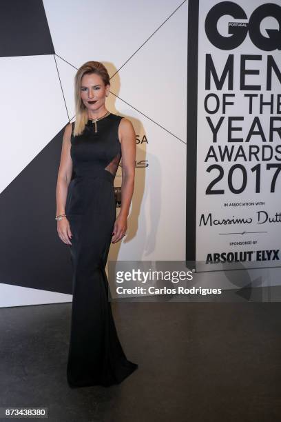 Portuguese TV host Ana Rita Clara during 'GQ Men Of The Year' Awards in Portugal - Photocall at Teatro Sao Jorge on November 11, 2017 in Lisbon,...