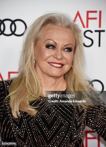 Actress Jacki Weaver arrives at the AFI FEST 2017 Presented By Audi - screening of "The Disaster Artist" at the TCL Chinese Theatre on November 12,...