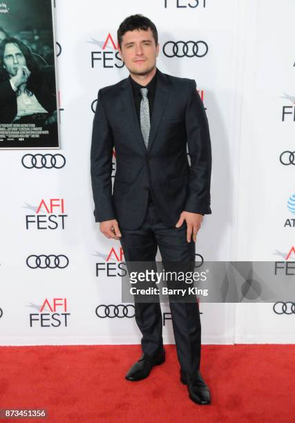 Actor Josh Hutcherson attends AFI FEST 2017 presented by Audi xcreening of 'The Disaster Artist' at TCL Chinese Theatre on November 12, 2017 in...