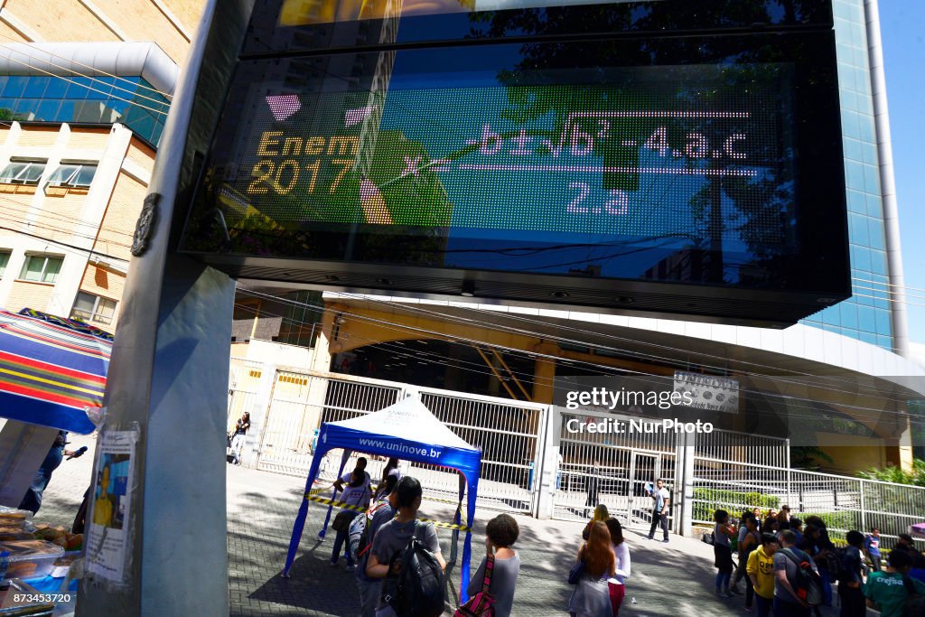 ENEM 2017 in Sao Paulo