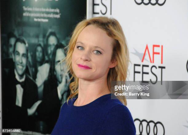 Actress Thora Birch attends AFI FEST 2017 presented by Audi xcreening of 'The Disaster Artist' at TCL Chinese Theatre on November 12, 2017 in...