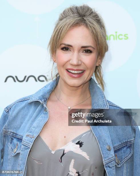 Actress Ashley Aubra Jones attends the 6th Annual Celebrity Red CARpet Safety Awareness event at Sony Studios Commissary on September 23, 2017 in...