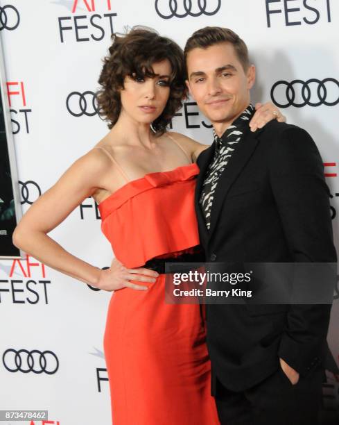 Actress Alison Brie and actor Dave Franco attend AFI FEST 2017 Presented By Audi - Screening Of 'The Disaster Artist' at TCL Chinese Theatre on...