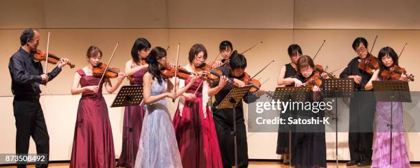 classical music concert - violin family stock pictures, royalty-free photos & images