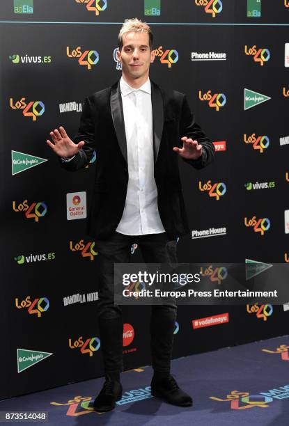 Skone attends '40 Principales Awards' 2017 on November 10, 2017 in Madrid, Spain.
