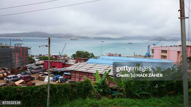 port moresby harbour | papua new guinea - port moresby bildbanksfoton och bilder