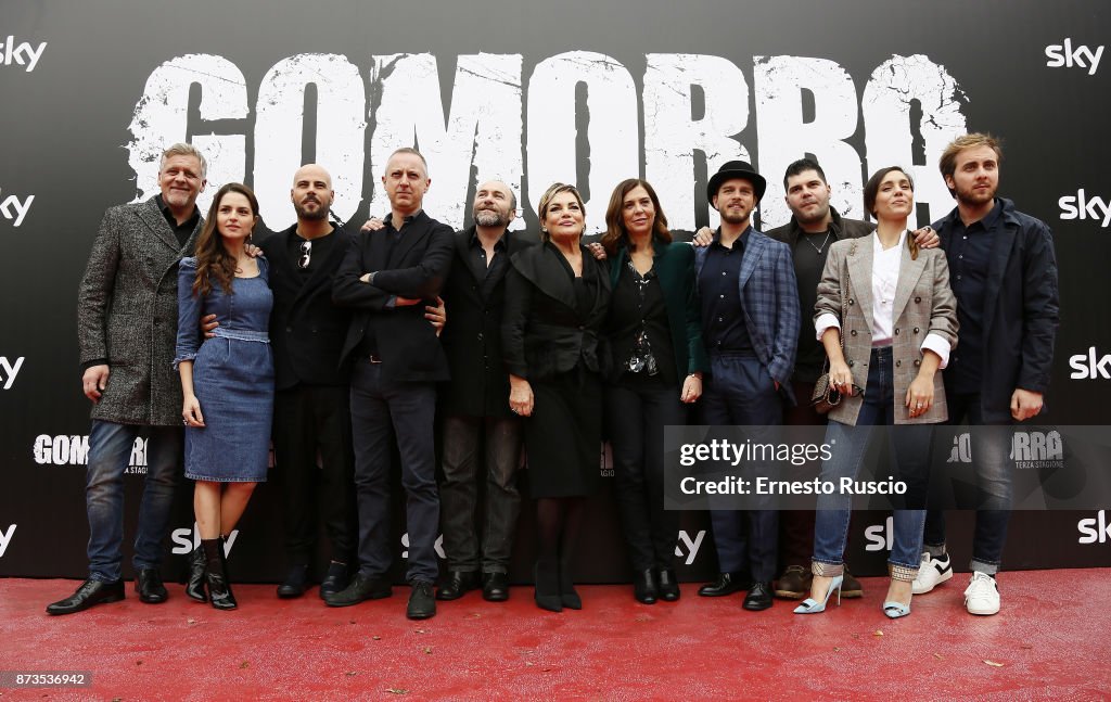 Gomorra Photocall In Rome