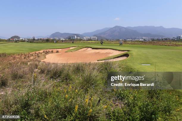 Course scenic of the seventh hole during the third round of the PGA TOUR Latinoamerica 64 Aberto do Brasil at the Olympic Golf Course on October 14,...