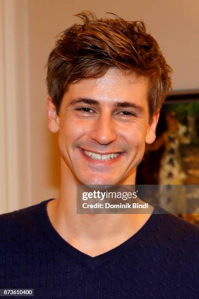 Sandro Kirtzel during the 'Sturm der Liebe' fan event at Bavaria Studios on November 13, 2017 in Munich, Germany.