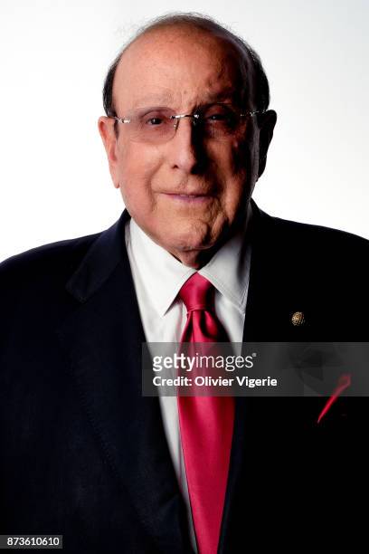 Music Producer Clive Davis is photographed on September 2, 2017 in Deauville, France.