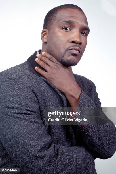 Actor Jerod Haynes is photographed for Self Assignment, on September 2, 2017 in Deauville, France.