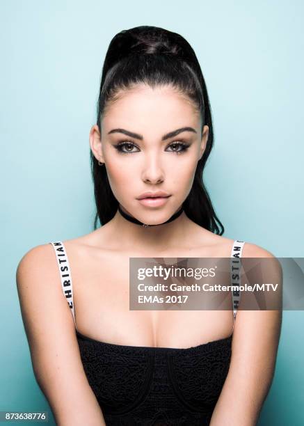 Singer Madison Beer poses in the Studio during the MTV EMAs 2017 held at The SSE Arena, Wembley on November 12, 2017 in London, England.