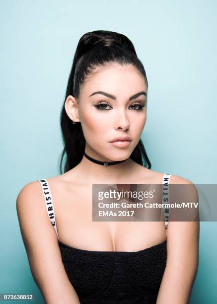 Singer Madison Beer poses in the Studio during the MTV EMAs 2017 held at The SSE Arena, Wembley on November 12, 2017 in London, England.