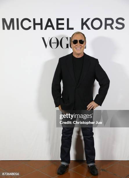 Designer Michael Kors attends the Michael Kors And Vogue Japan Celebrate Kate Hudson&#39;s Work With Watch Hunger Stop In Support Of The World Food...