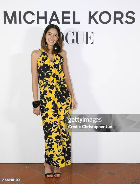 Model Izumi Mori attends the Michael Kors And Vogue Japan Celebrate Kate Hudson&#39;s Work With Watch Hunger Stop In Support Of The World Food...