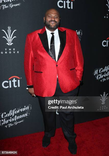 Singer Ruben Studdard attends the California Christmas At The Grove at the Grove on November 12, 2017 in Los Angeles, California.
