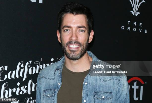 Personality Drew Scott attends the California Christmas At The Grove at the Grove on November 12, 2017 in Los Angeles, California.