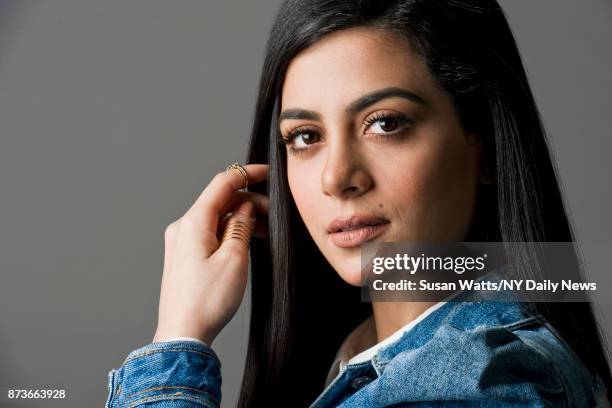 Actress Emeraude Toubia for NY Daily News on May 16 in New York City.