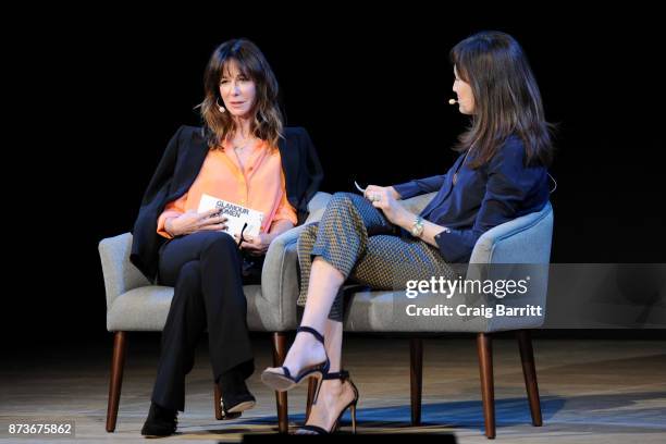 Chairman and CEO of Universal Music Publishing Group Jody Gerson and CEO of Barneys Daniella Vitale speak onstage during Glamour Celebrates 2017...