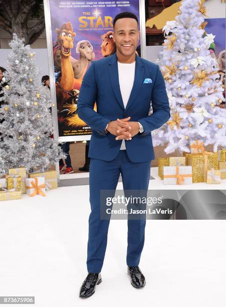 Producer DeVon Franklin attends the premiere of "The Star" at Regency Village Theatre on November 12, 2017 in Westwood, California.