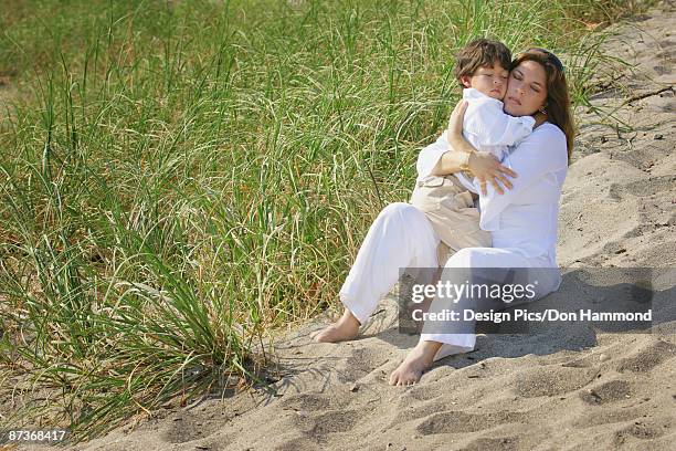 mother and son - design pics don hammond stock pictures, royalty-free photos & images