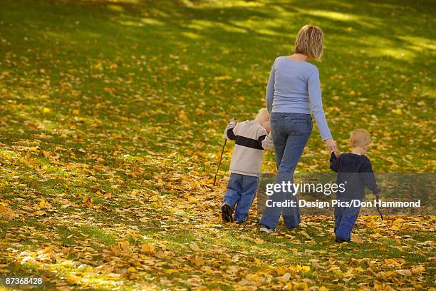 mother and sons - design pics don hammond stock pictures, royalty-free photos & images