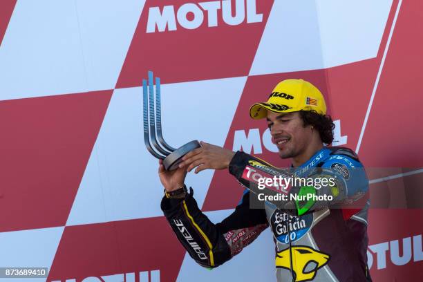 Franco Morbidelli Eg 0,0 Marc Vds Kalex during the race day of the Gran Premio Motul de la Comunitat Valenciana, Circuit of Ricardo Tormo,Valencia,...