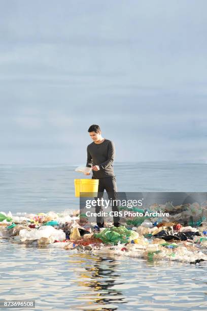 It's Raining Men " -- On Thanksgiving, Team Scorpion's new neighbor, Florence , joins them at sea on a mission to destroy a floating island of trash,...