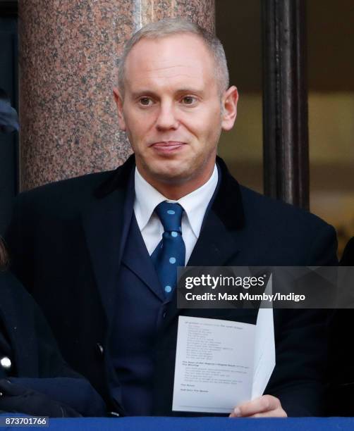 Robert Rinder attends the annual Remembrance Sunday Service at The Cenotaph on November 12, 2017 in London, England. This year marks the first time...