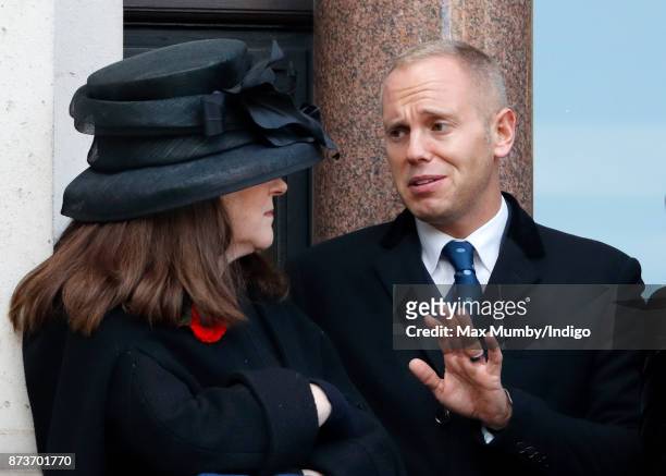 Robert Rinder attends the annual Remembrance Sunday Service at The Cenotaph on November 12, 2017 in London, England. This year marks the first time...