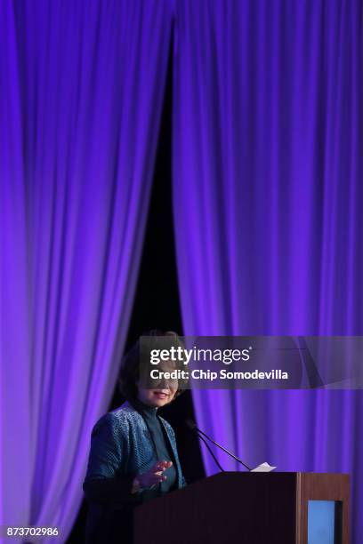 Transportation Secretary Elaine Chao delivers keynote remarks during the U.S.-Japan Council's annual conference at the J.W. Marriott November 13,...