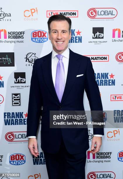 Anton du Beke attends the Nordoff Robbins Championship Boxing Dinner at the London Hilton.
