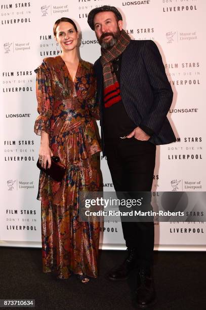 Actress Leanne Best and Director Paul McGuigan attend a preview screening of 'Film Stars Don't Die In Liverpool' at FACT on November 13, 2017 in...