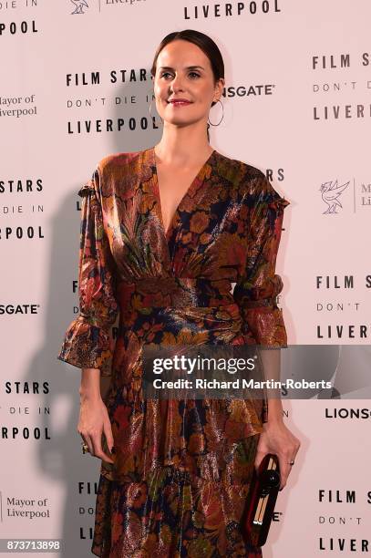 Actress Leanne Best attends a preview screening of 'Film Stars Don't Die In Liverpool' at FACT on November 13, 2017 in Liverpool, England.