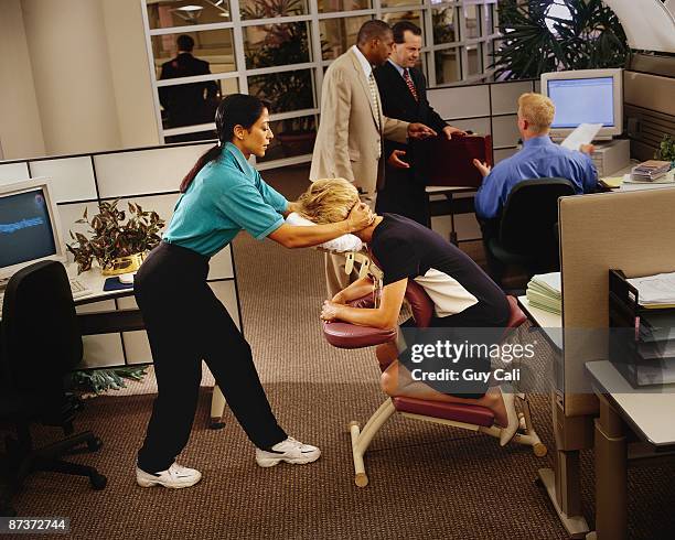 Person Getting Chair Message 242 Office Chair Massage Stock Photos, High-Res Pictures, and Images ...
