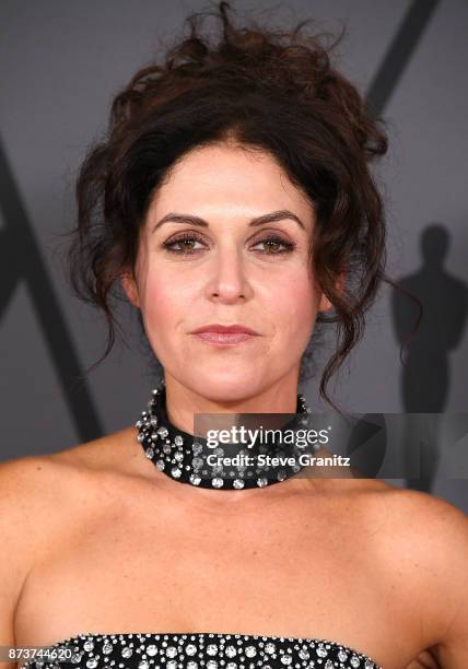 Amanda Lipitz arrives at the Academy Of Motion Picture Arts And Sciences' 9th Annual Governors Awards at The Ray Dolby Ballroom at Hollywood &...