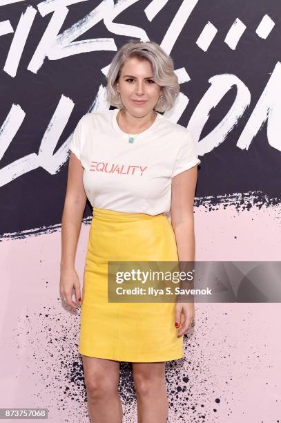 Writer Whitney Bell poses during Glamour Celebrates 2017 Women Of The Year Live Summit at Brooklyn Museum on November 13, 2017 in New York City.