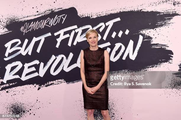 Woman of the Year 2015 and President of Planned Parenthood Federation of American and Planned Parenthood Action Fund Cecile Richards poses during...