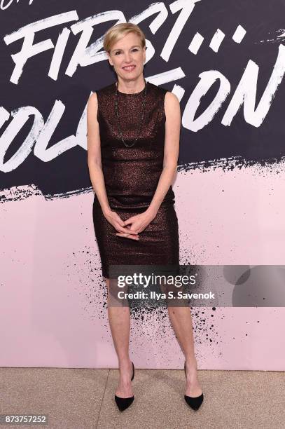 Woman of the Year 2015 and President of Planned Parenthood Federation of American and Planned Parenthood Action Fund Cecile Richards poses during...