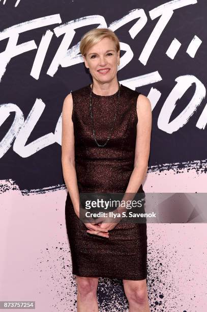 Woman of the Year 2015 and President of Planned Parenthood Federation of American and Planned Parenthood Action Fund Cecile Richards poses during...