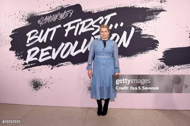 Founder and CEO of Girlgaze Amanda de Cadenet poses during Glamour Celebrates 2017 Women Of The Year Live Summit at Brooklyn Museum on November 13,...